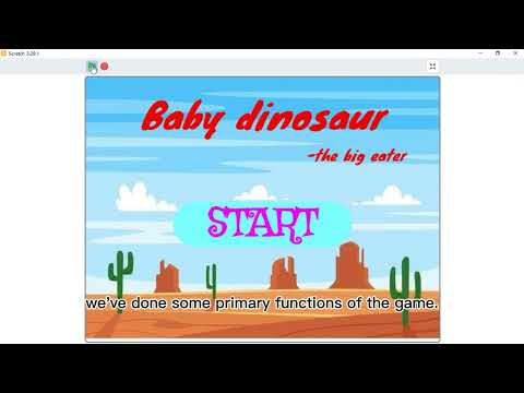 scratch tutorial:how to make a Food Catcher scratch game,a simple cover, background music(p2)