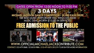 The 5th Annual Michael Jackson  “King of Pop” Tribute Festival of the Arts - Gary, IN - 8/28 - 8/30