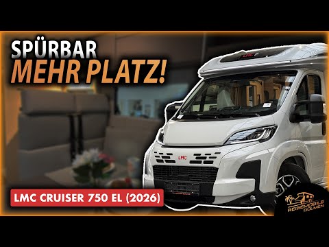 LMC Cruiser 750 EL (2026) – Komfortabler Einzelbetten-Grundriss im Detail