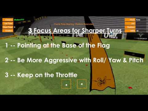 FPV Tutorial #3: How To Take Sharp Turns