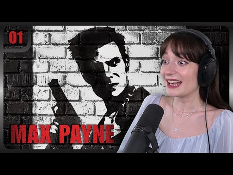Playing MAX PAYNE for the first time in 2025... and I'm OBSESSED :)