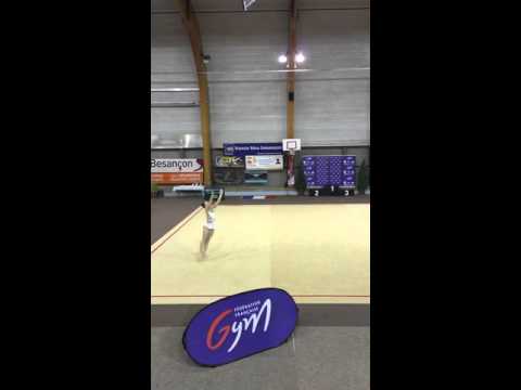 Julie Vuillermet Nat B 18+ - Championnat de France Besançon 2016