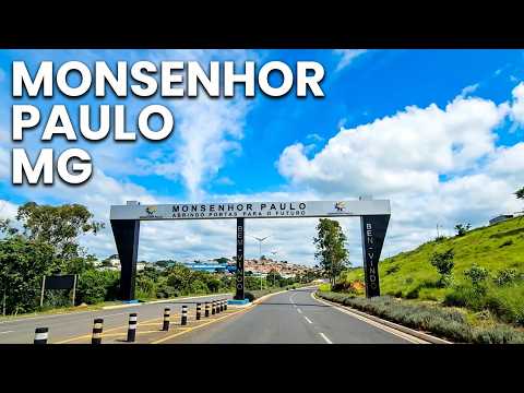 Monsenhor Paulo MG - Passeio da Rota 408 pelo Estado de Minas Gerais - 16° Temp - Ep 114