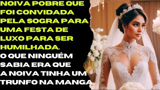 NOIVA SIMPLES ARRASA EM FESTA DE LUXO E DEIXA SOGRA ARROGANTE EM CHOQUE!"