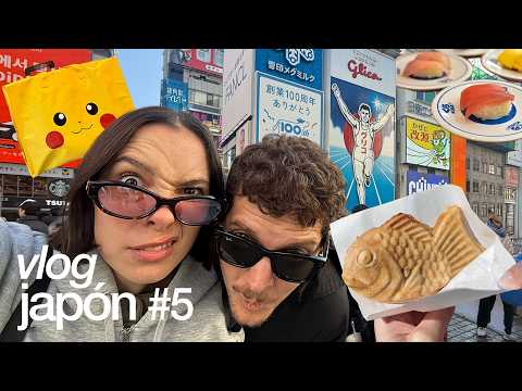48 hs en Osaka, la ciudad más trash de Japón (Probamos toda la comida callejera que pudimos)