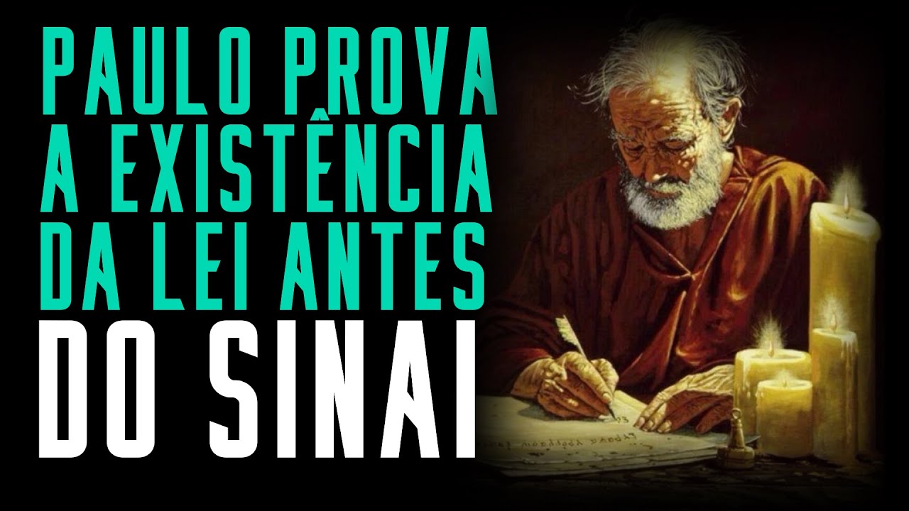 Fala sério, pastor: Antes de Moisés havia Lei? Paulo prova a existência da Lei antes do Sinai