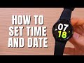 How To Manually Set Time And Date On Samsung Galaxy Watch 6