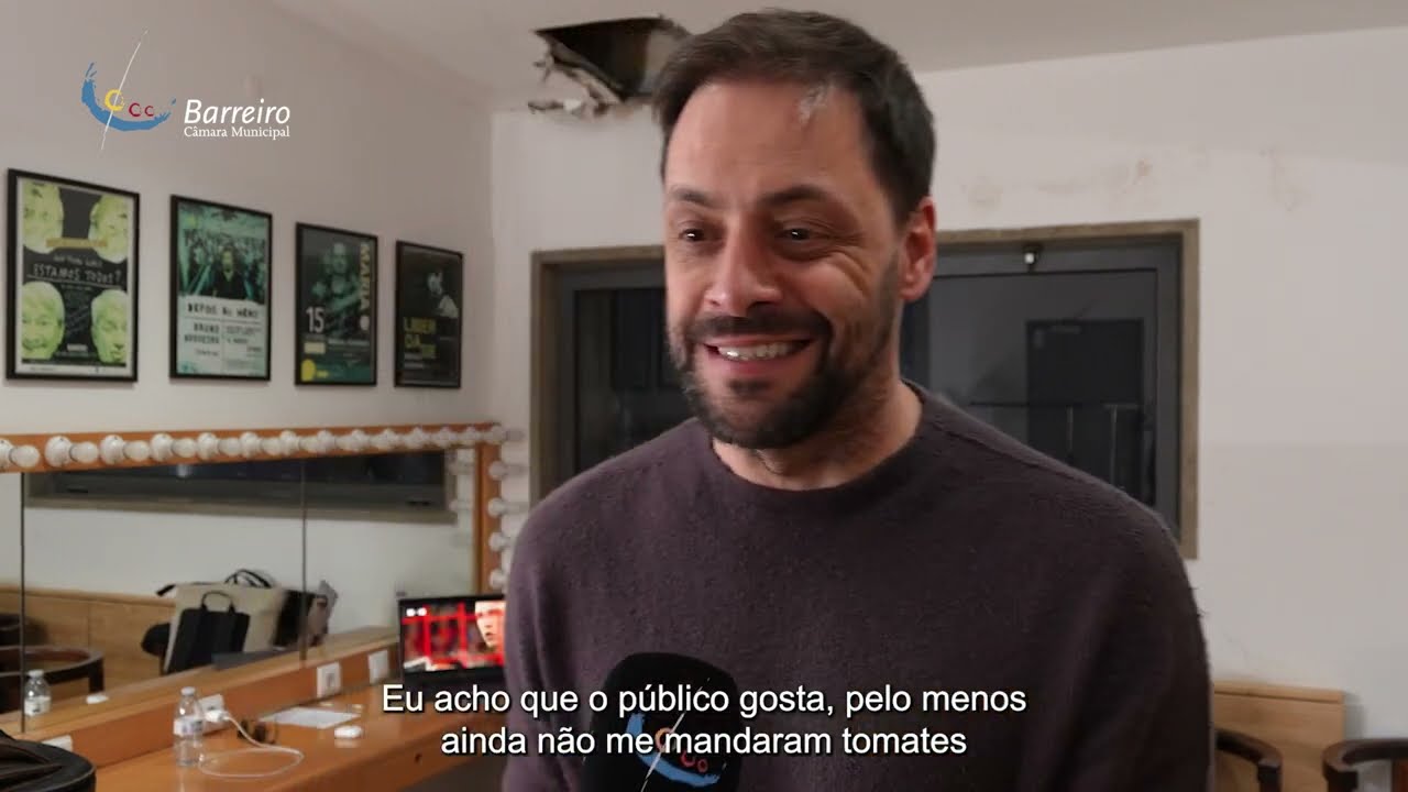 Cantor António Zambujo ao vivo no Barreiro