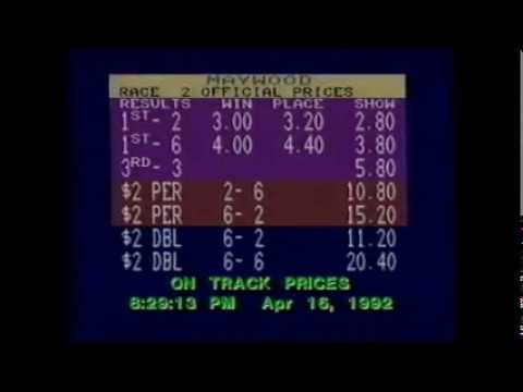1993 Maywood Park STORMY CREEK-PERFECT MARRIAGE Dead Heat