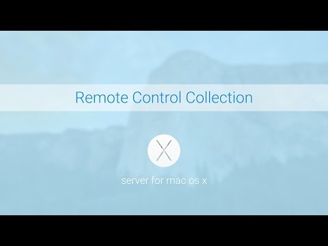 Server for Mac OS X - Remote Control Collection