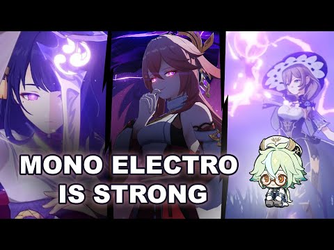 C0 Yae Miko mono electro is STRONG. Abyss floor 12-1-1 showcase
