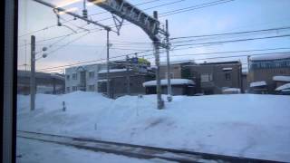 preview picture of video 'Train Ride from Sapporo to Hakodate @ 7am'