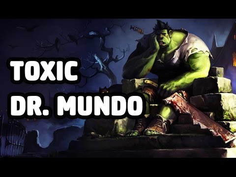 TOXIC DR. MUNDO SKIN SPOTLIGHT - LEAGUE OF LEGENDS