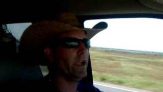 Jason Meadows on the road