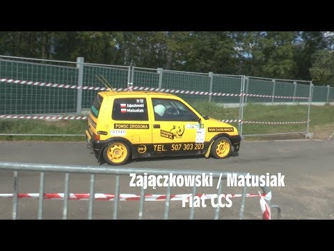 Szombierki Rally Cup 2018 - Runda 3 - Łukasz Zajączkowski / Grzegorz Matusiak - Fiat CCS