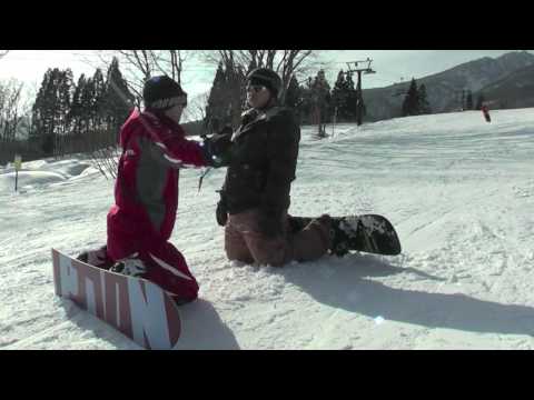 Snowboarding / Skiing Myoko-Kogen&#39;s Powder Snow