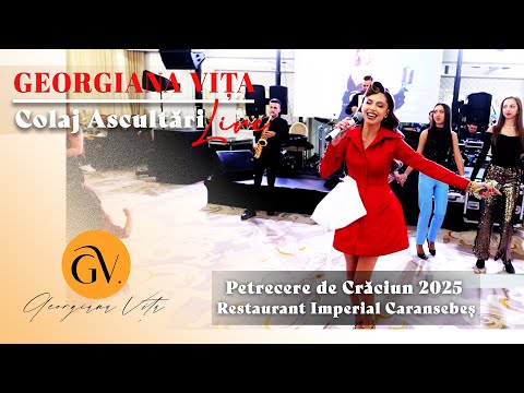 Georgiana Vita & Formatia Timisul - Colaj Ascultari | Petrecere de Craciun 2025 🎄Imperial Caransebes