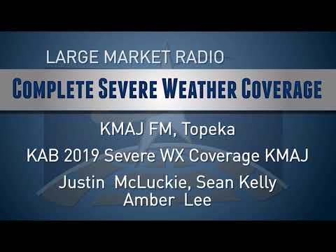 KAB Awards First Place A-12:  Complete Severe Weather Coverage KMAJ FM