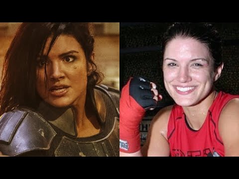 Star Wars Mandalorian Star Gina Carano Blushes from MMA Fighter