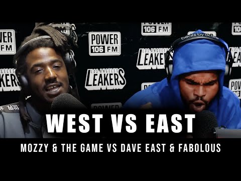 Mozzy x Dave East x Fabolous x The Game - West vs East (Back to Back Freestyle)
