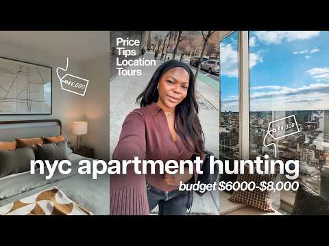 NYC Apartment Hunting 2025 | 6 apt tours w/ prices & locations