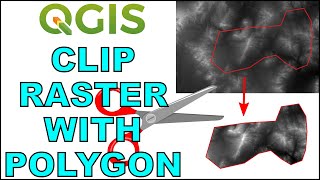 Clip a Raster with a Polygon in QGIS (Extract by Mask)
