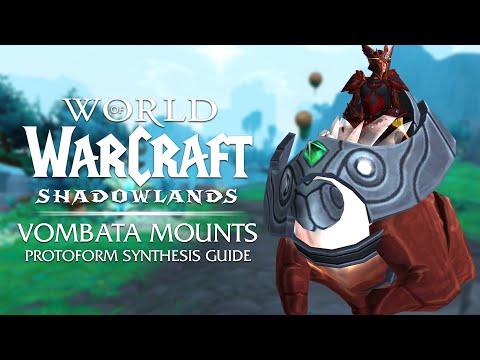 The 3 Vombata MOUNTS of Protoform Synthesis & How to CREATE Them | Patch 9.2