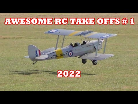 AWESOME RC TAKE OFFS - MIXED MODELS TAKING OFF - TBOBBORAP1 # 1 - 2022
