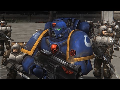 Unification Mod | Ultramarines & Imperial Guard vs Tyranids! - Survival / Dawn of War: Soulstorm