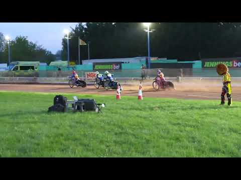 Speedway Rider Paco Castagna 1st Bend Racing