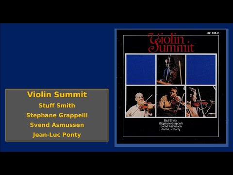 Stuff Smith - Stephane Grapelli - Svend Asmussen - Jean-Luc Ponty In Concert -  Violin-Summit - LP