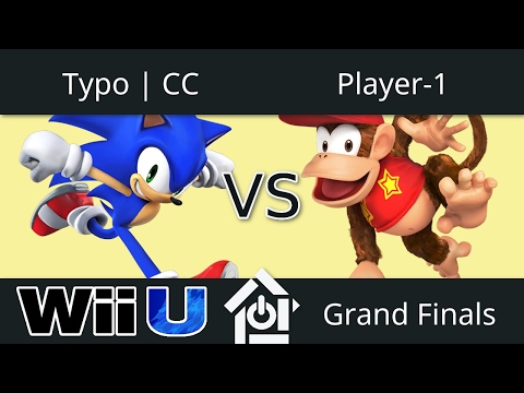 We Tech Those 9 - Typo | CC (Sonic) vs Player-1 (Diddy Kong) - Smash 4 Grand Finals