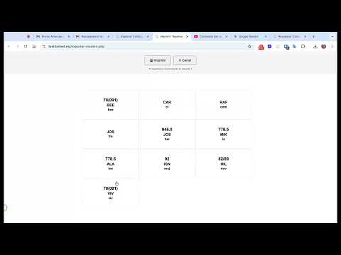 Exportar información