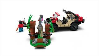 LEGO® Jurassic World™ 76972 Únik před raptorem v terénním autě