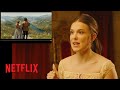 Millie Bobby Brown Reacts to the Damsel Trailer | Netflix