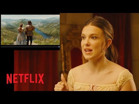 Millie Bobby Brown Reacts to the Damsel Trailer | Netflix