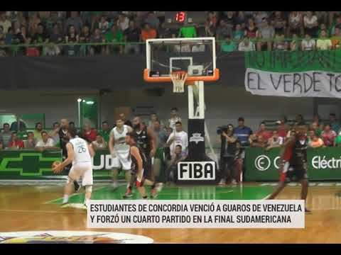 Estudiantes de Concordia venció a Guaros de Venezuela