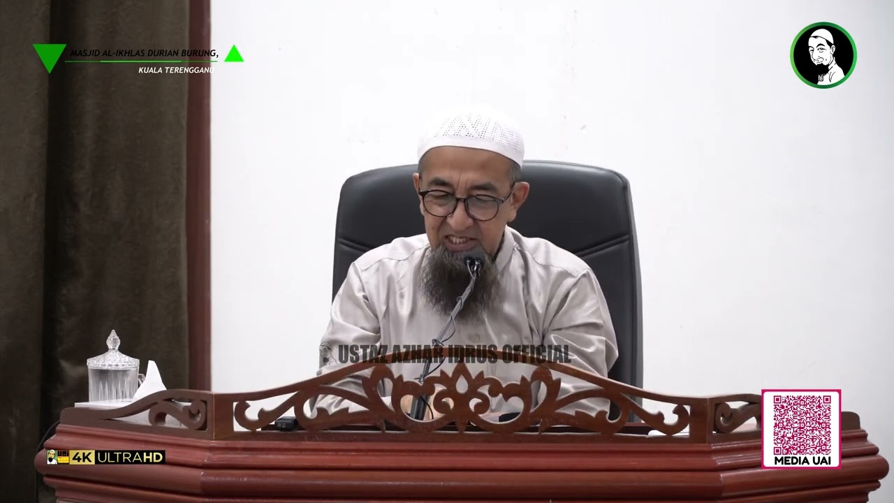 🟡 Koleksi Kuliah Ustaz Azhar Idrus | Masjid Lama Durian Burung, Kuala Terengganu | 4K