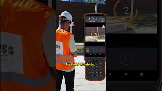 CHCNAV i93 Visual RTK for visual stakeout. #gnss #survey #chcnav #visual #geography