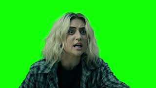 Emma Meyer “you got through the whole thing without crying” Gen V green screen