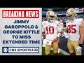 BREAKING: 49ers face more injury setbacks, lose Garoppolo & Kittle for extended time | CBS Sports HQ