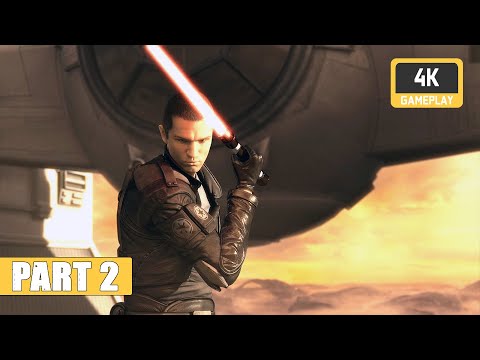 SW: The Force Unleashed 2 Gameplay Playthrough Part 2 Cato Neimoidia (4K ULTRA 60FPS)