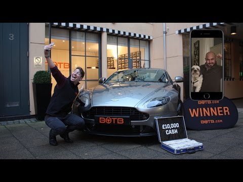 Winner! Week 49 2016 - Aston Martin Vantage S plus £10,000 (Dec 5th - Dec 11th 2016)