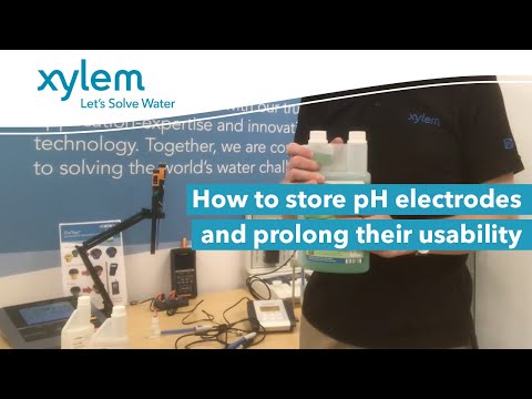 How to store pH electrodes