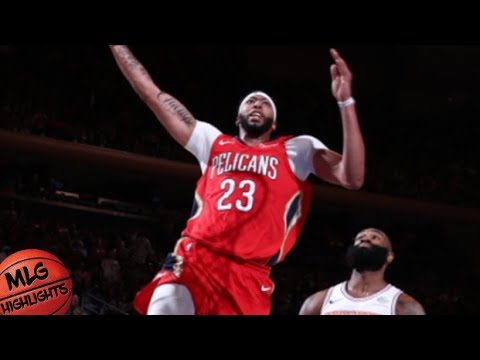 Anthony Davis (48 pts, 17 reb, 4 stl, 3 blk) Highlights vs Knicks / Jan 14 / 2017-18 NBA Season