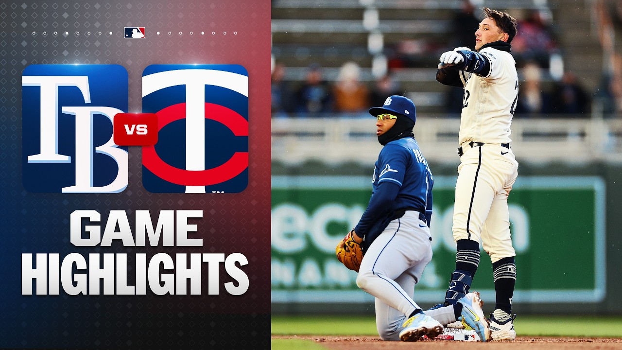 Rays vs. Twins Game Highlights (4/4/26) | MLB Highlights