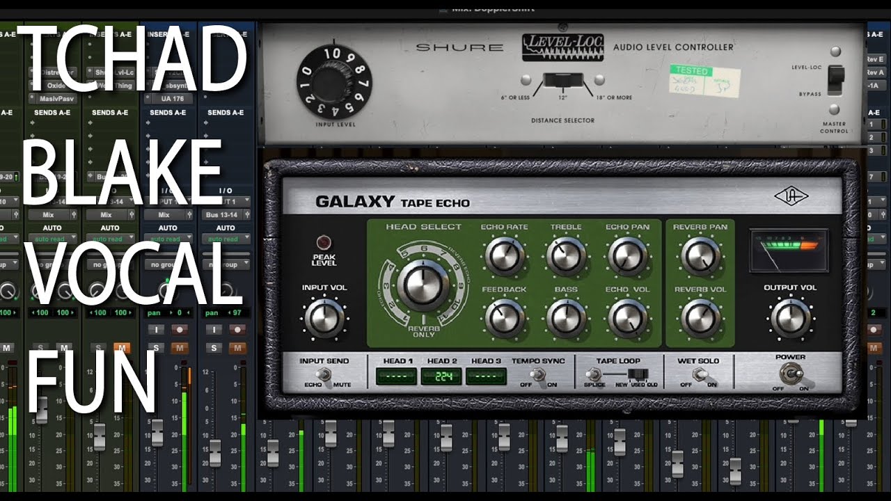 Tchad Blake Style Vocal Fun featuring the Shure Level-Loc