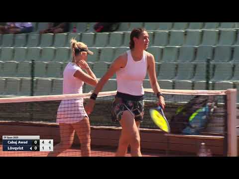 Jacqueline Cabaj Awad - Julia Lövqvist, TP Open Båstad 2020, Highlights