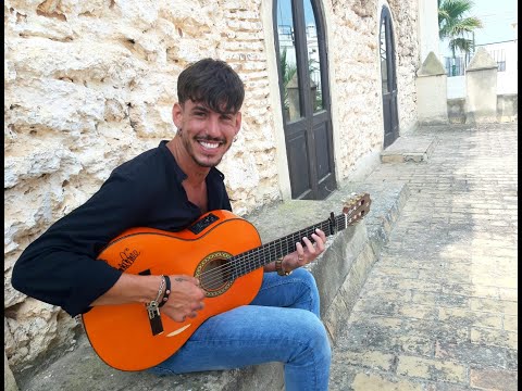 Verano en Chipiona. Con el cantante trianero Luitingo.