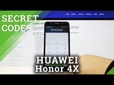 Secret Codes HUAWEI Honor 4X – Service Menu / Cool Options